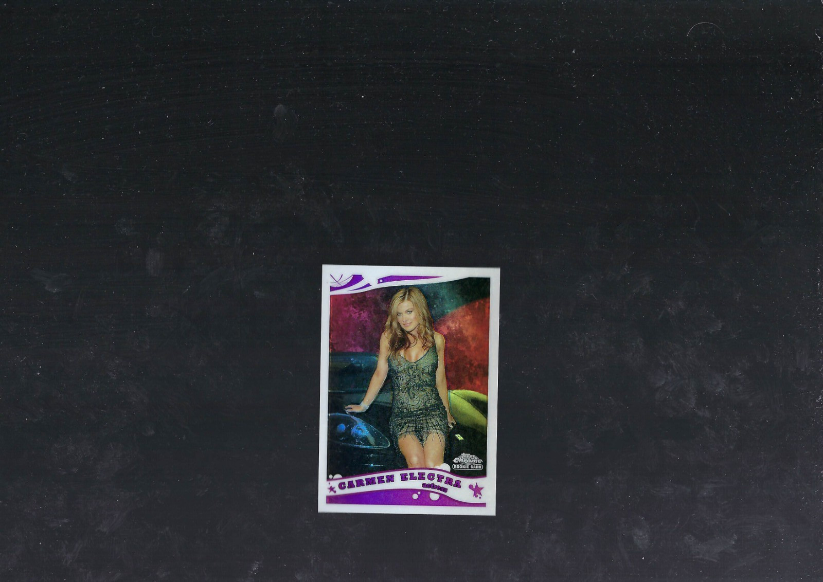 2005-06 Topps Chrome Carmen Electra Refractor Rookie #219 Actress/999