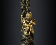 Paracord Lanyard Beads Bronze bead Knife Lanyard Bead Charms - Knight Templar
