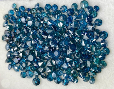 2 blue diamonds from this lot: promotional listing for customer's trial testing