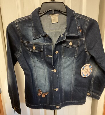 Soho Blue Girls Denim Jeans Jacket XL