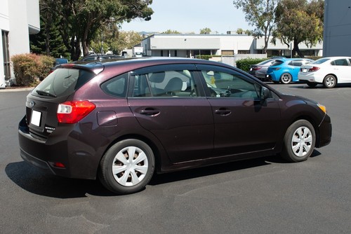 For 12-16 Subaru Impreza Hatchback EOS Visors JDM Tape-On Side Window Rain Guard - Picture 5 of 16