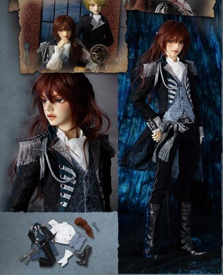 NEW Volks Super Dollfie SD17 Boy Williams Commodore