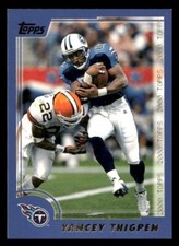 2000 Topps #195 Yancey Thigpen Tennessee Titans