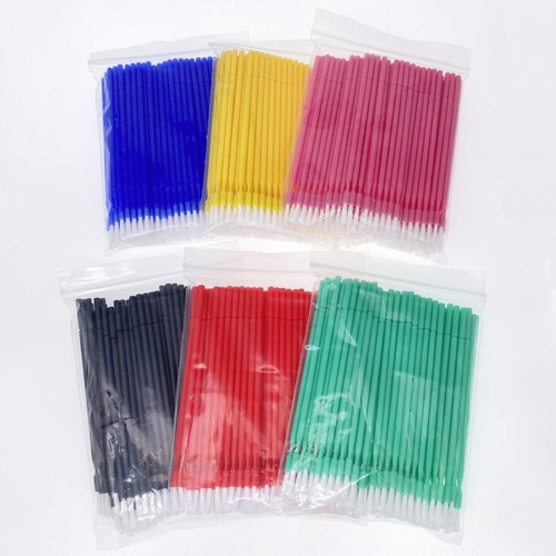 100 Stück Dental Einweg Biegbar Mikro Pinsel Applikator/Lange Art/Kegelbürste - Bild 12 von 43