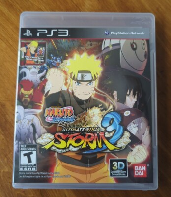 Naruto Shippuden: Ultimate Ninja Storm 3 (Sony PlayStation 3, 2013) Complete CIB