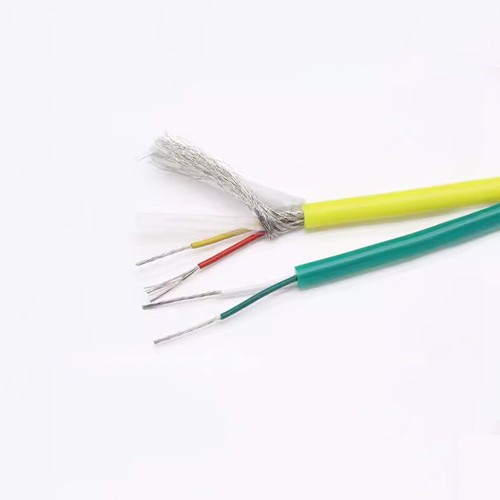 K-Typ Thermoelement Kompensationskabel 2*7*0,2 mm flexibler abgeschirmter Silikondraht - Bild 3 von 8