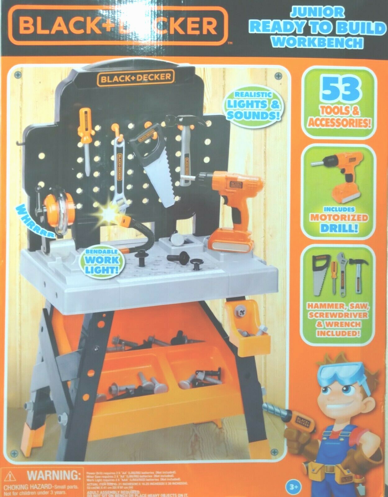 black and decker junior ready to build workbench