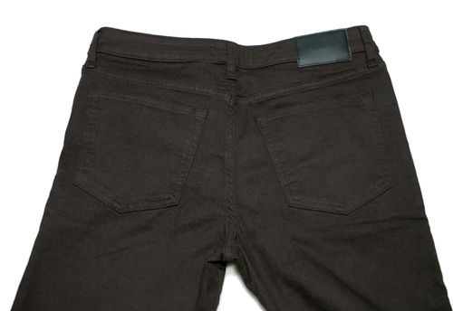 Express Jeans Herren braun schmale Passform 5 Taschen Stretch Etikett 30 x 30 PASSFORM 33,5 x 30 - Bild 2 von 11