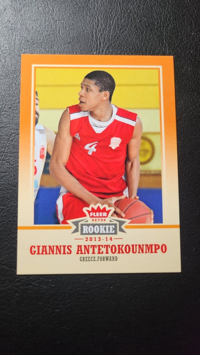 2013-14 Fleer Retro Giannis Antetokounmpo RC Rookie Card #47