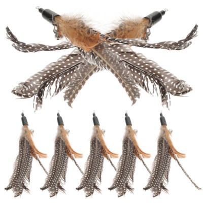 Pcs Cat Toy Refill Teaser Wands Replacements Interactive Refills