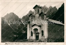 Carnic Alps Church in Aupa and Monte Gleris Udine Group postcard