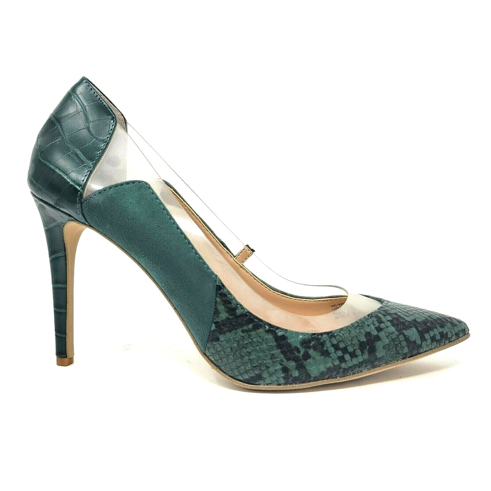 NEW INC INTERNATIONAL CONCEPTS Khione Womens Green Pumps Heels 9.5 M | eBay
