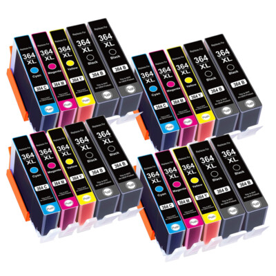 10 Drucker Patronen Für HP 364 XL Deskjet 3520 3522 Officejet