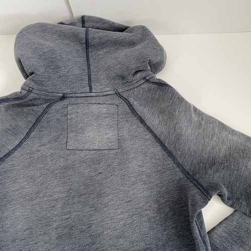 Sudadera con Capucha Abercrombie & Fitch Mujer Azul Medio Pullover Manga Larga Bolsillo Frontal - Imagen 8 de 12