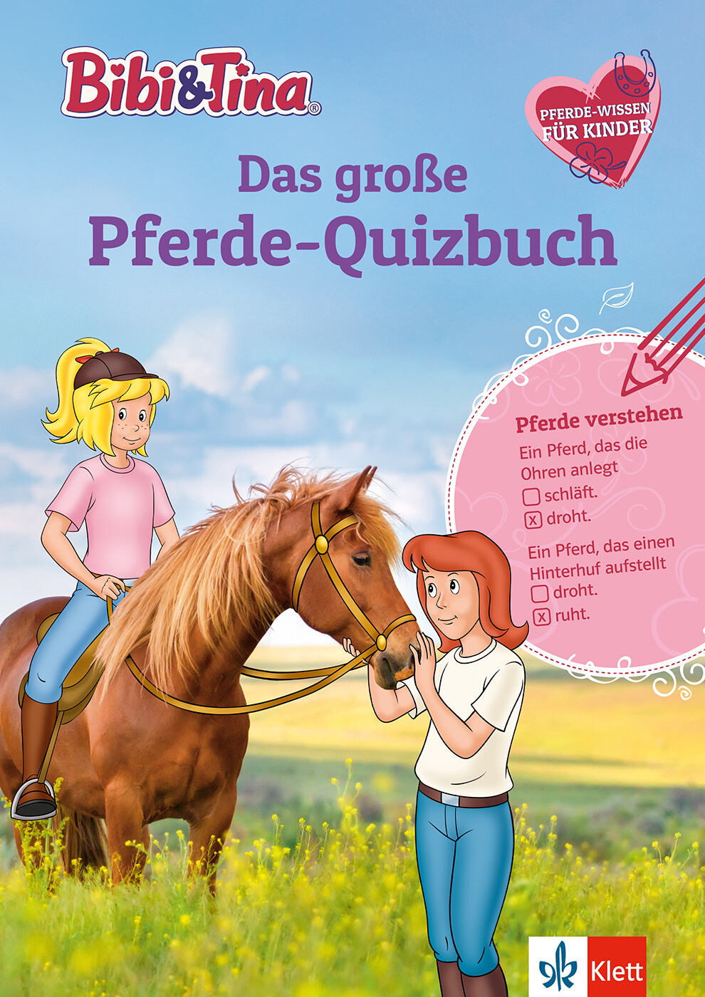Thumbnail - Unbekannt. / Bibi & Tina: Das Große Pferde-quizbuch Mit Bibi Und Tina
