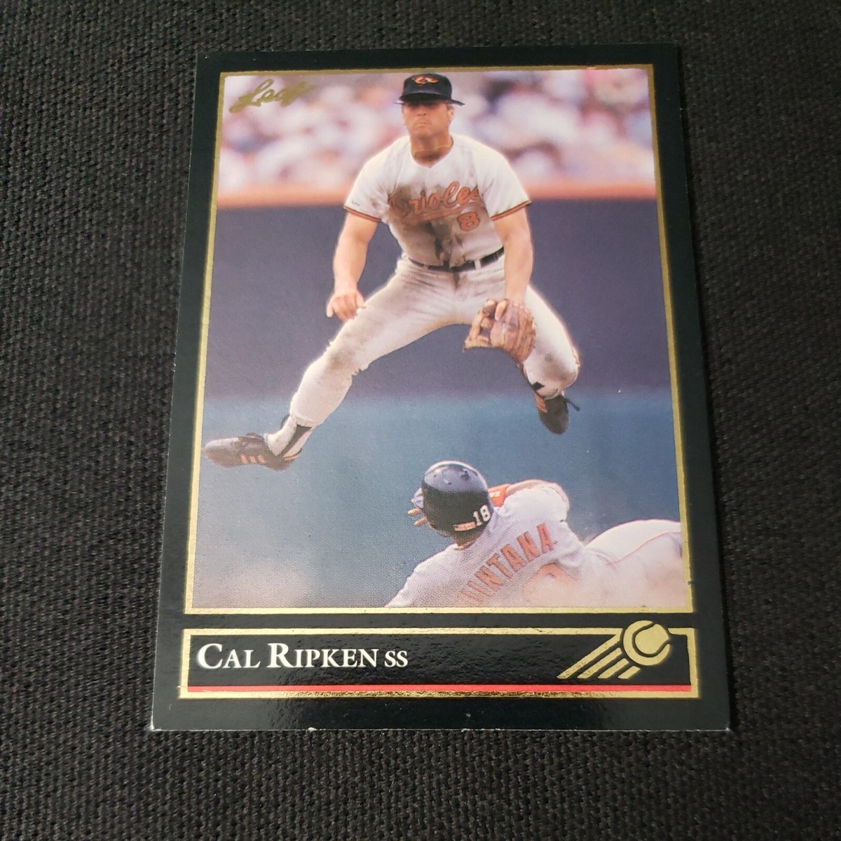1992 Leaf Gold Parallel #52 Cal Ripken Jr Orioles Shortstop
