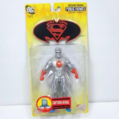 Captain Atom DC Direct Superman Batman Public Enemies 6.5'' Action Figure 2005