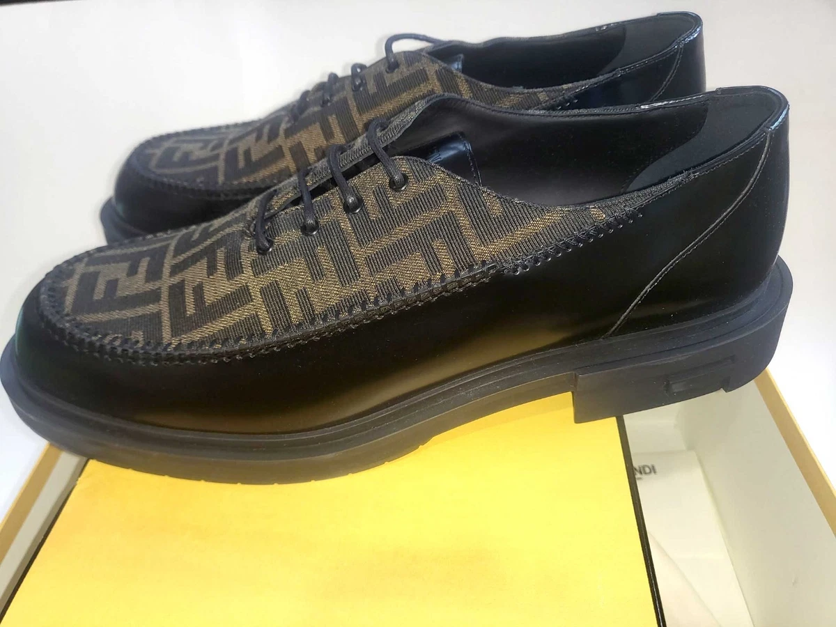 Fendi Leather Upper Black Casual Shoes for Men for sale | eBay