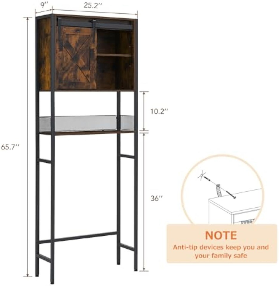 Over The Toilet Storage Bathroom Above Toilet Storage