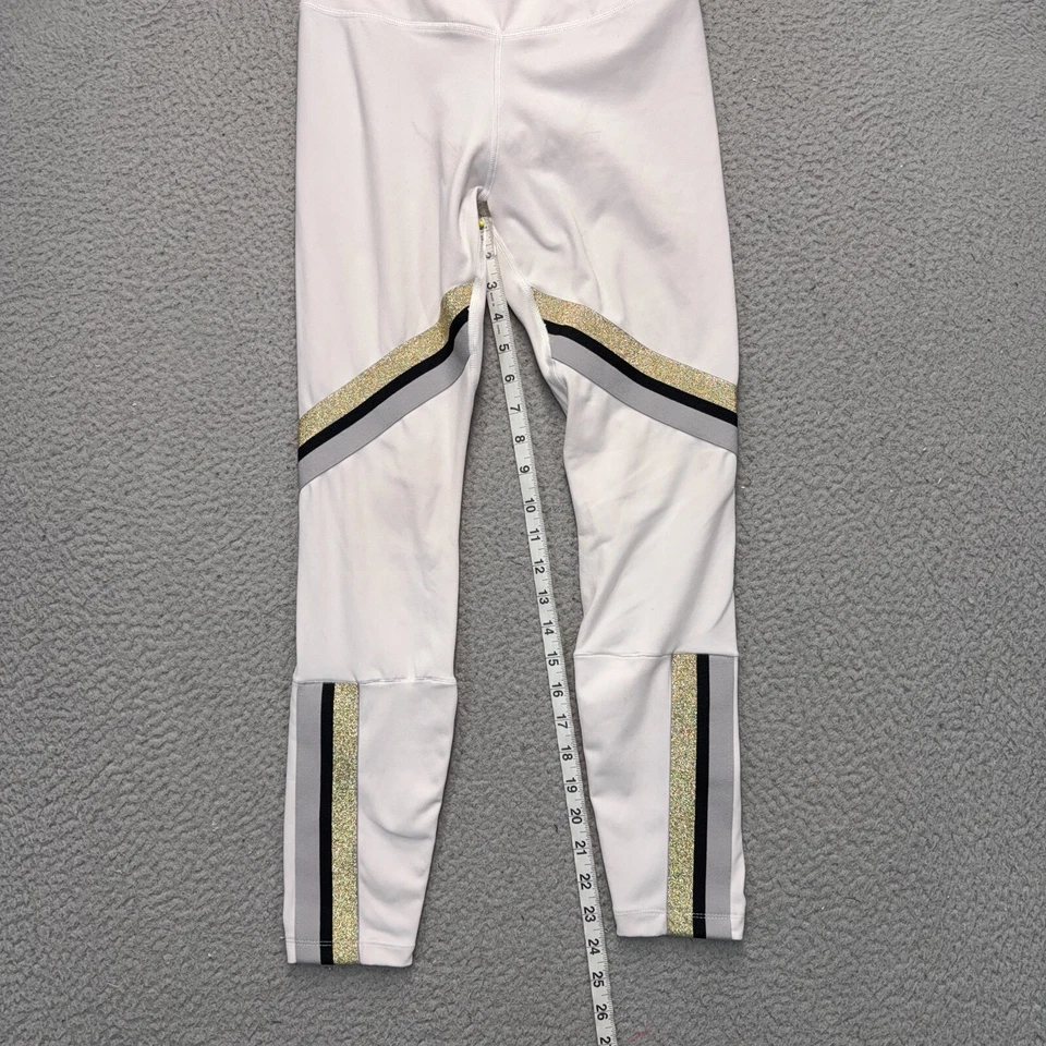 Nike One Icon Leggings Pantalones Pequeños Gris Rosa 24x24 Gimnasio Atletismo Yoga Elástico Foto 4 de 4