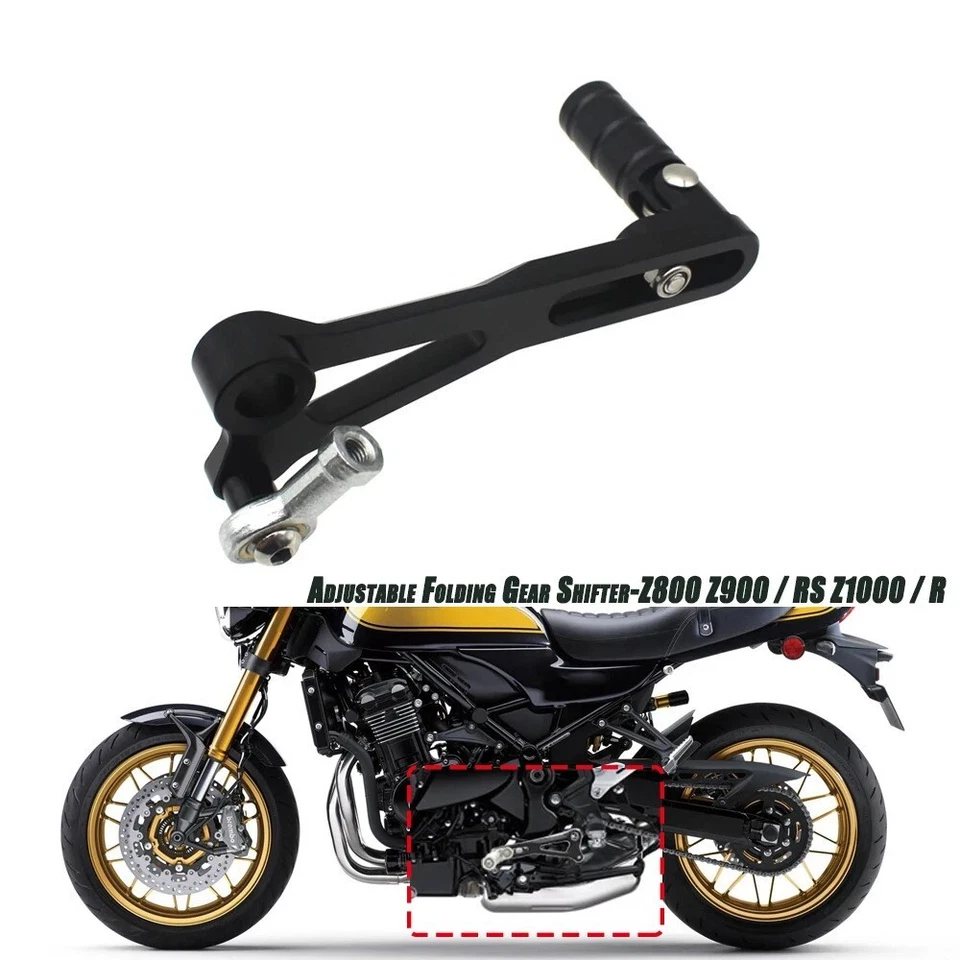 Pedal de palanca de cambios ajustable para Kawasaki Z800/Z900 RS/Z1000 Foto 3 de 3