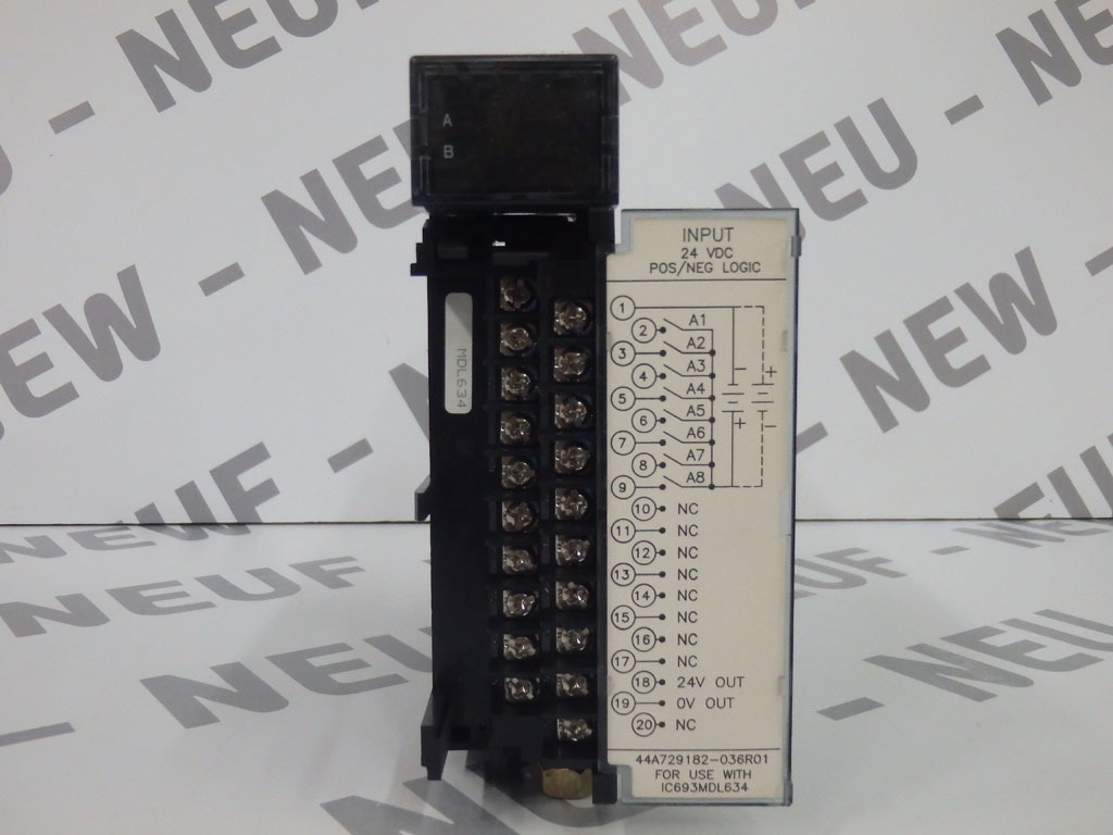 IC693MDL634 GE Fanuc module d'entrée discret 24VDC 8 points
