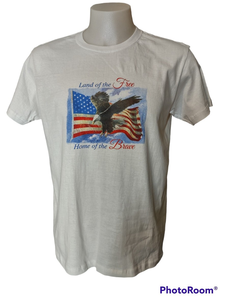 T-shirt Ariat Boot Co. Eagle 'Land Of The Free' - Taille Large (M) - Noir - Occasion Parfait