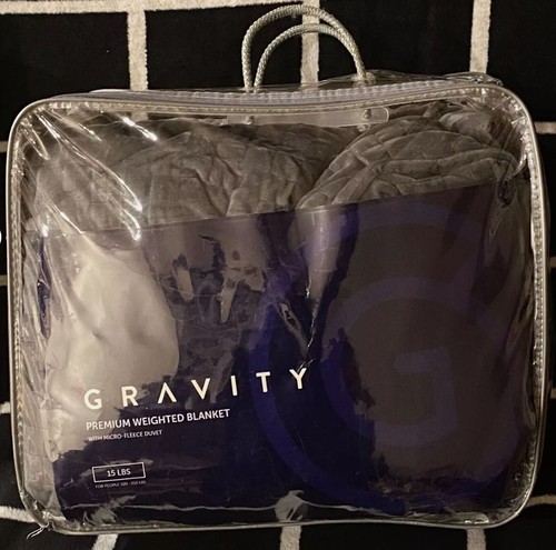 GRAVITY PREMIUM WEIGHTED BLANKET WITH MICRO-FLEECE DUVET 48 x 72