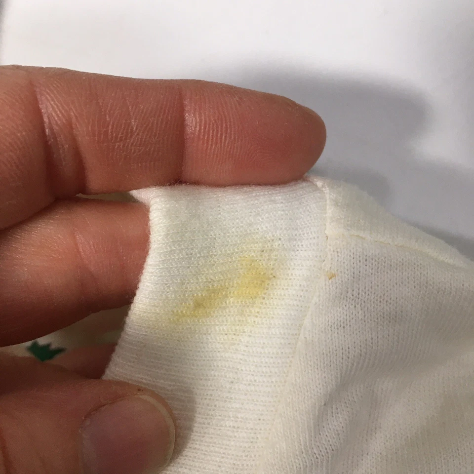 复古 80 90 年代超薄巴哈马紫色 Puff PAINT 热带岛帆船 T 恤 — 第 3/4 张图片