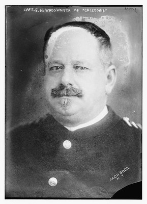Photo:Capt. F.H. Wadsworth of CALEDONIA