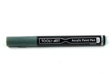 #4 Tooli-Art Acrylic Paint Pens Gray Pro Color Series Markers Quick Drying