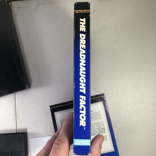 1982 The Dreadnaught Factor (Intellivision) Video Game RARE Complete CIB Tested - Picture 6 of 10
