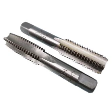 US Stock HSS 12mm x 1.75 Metric Taper & Plug Tap Right Hand Thread M12 x 1.75mm