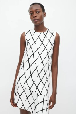 【関税込み】BALENCIAGA Printed dress SchaferandweinerShops Anguilla - Printed asymmetrical dress