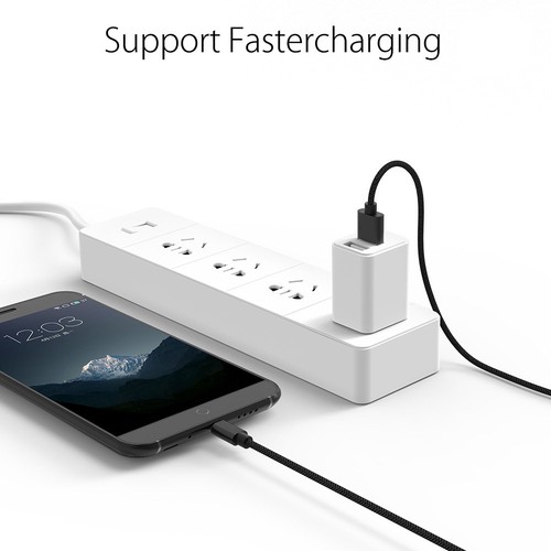 1M 2M 3M Long Micro USB Fast Charging Charger Data Cable for HTC One M7 M8 M9 A9 - Picture 5 of 13