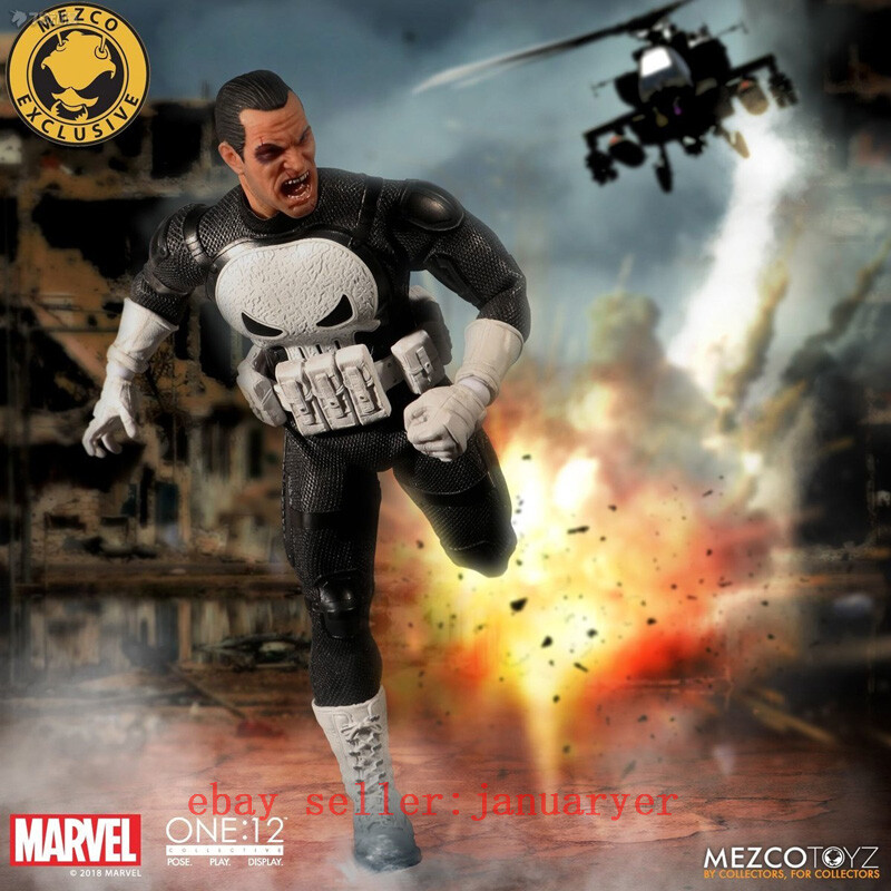 Mezco Toyz 1/12 Marvel Punisher (Special Ops Edition) Action Mezco Toyz 1/12 Marvel Punisher (Special Ops Edition) Action