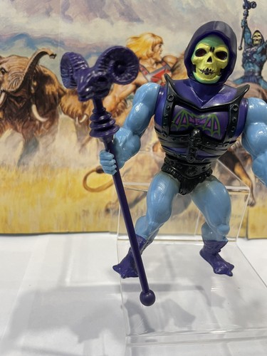 MOTU Figure Battle Armour Skeletor Complete Vintage - Picture 3 of 9