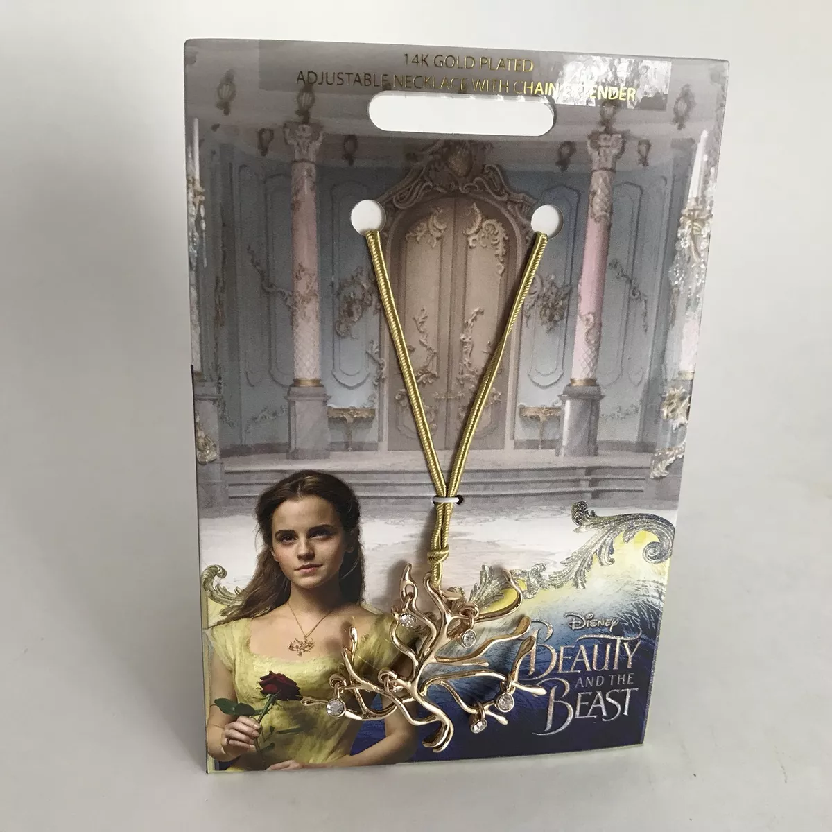 Disney necklace beauty clearance and the beast