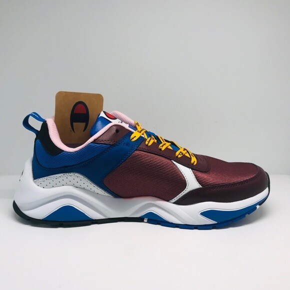 FEATHERWEIGHT CHAMPION ブーン 青 10 Mens CHAMPION 93EIGHTEEN Shoes 100116M Maroon Multi Blue White