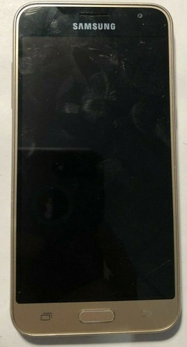 [BROKEN] Samsung Galaxy Express SM-J320 Cell Phone (Sprint) Gold Parts No Screen - Picture 1 of 2