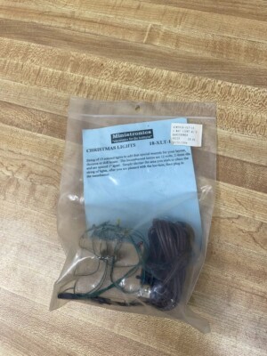 Christmas Lights 1.5V Transformer Miniatronics 18-XLT-15 NOS Rare