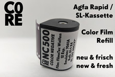 ORWO NC500 • ISO 400 • Color Film • SL-Cassette • Agfa Rapid / Karat • C41