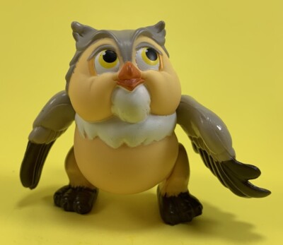 VINTAGE 80's 1988 McDonald's DISNEY BAMBI THUMPER OWL FLOWER