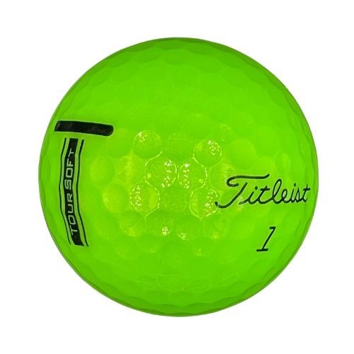 Titleist Tour Soft Green Mint AAAAA 12 Used Golf Balls 5A