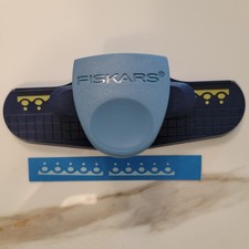 Fiskars LACY DOUBLES Border Punch for Paper Crafts, Scrapbooking, Etc. EUC