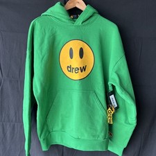 Drew House Mascotte Felpa con Cappuccio Oversize Verde Taglia XS … B34