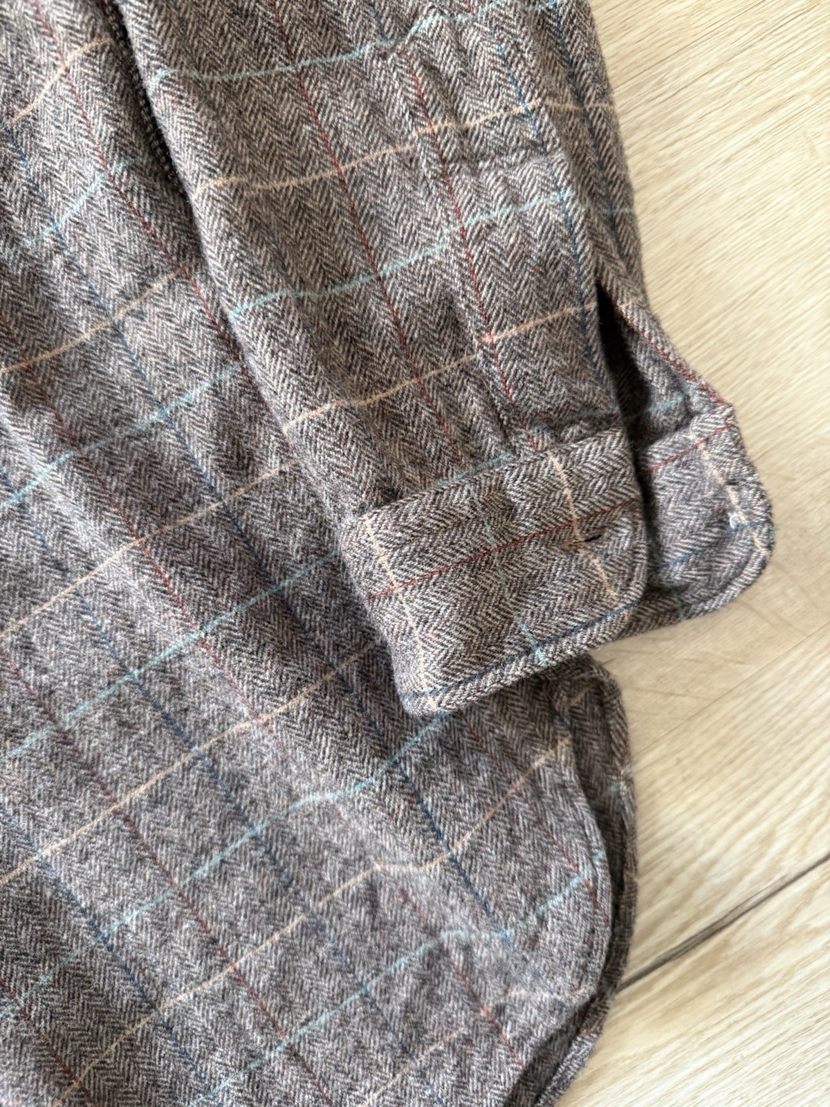 VTG Pendleton Virgin Wool Flannel Button Shirt Me… - image 3