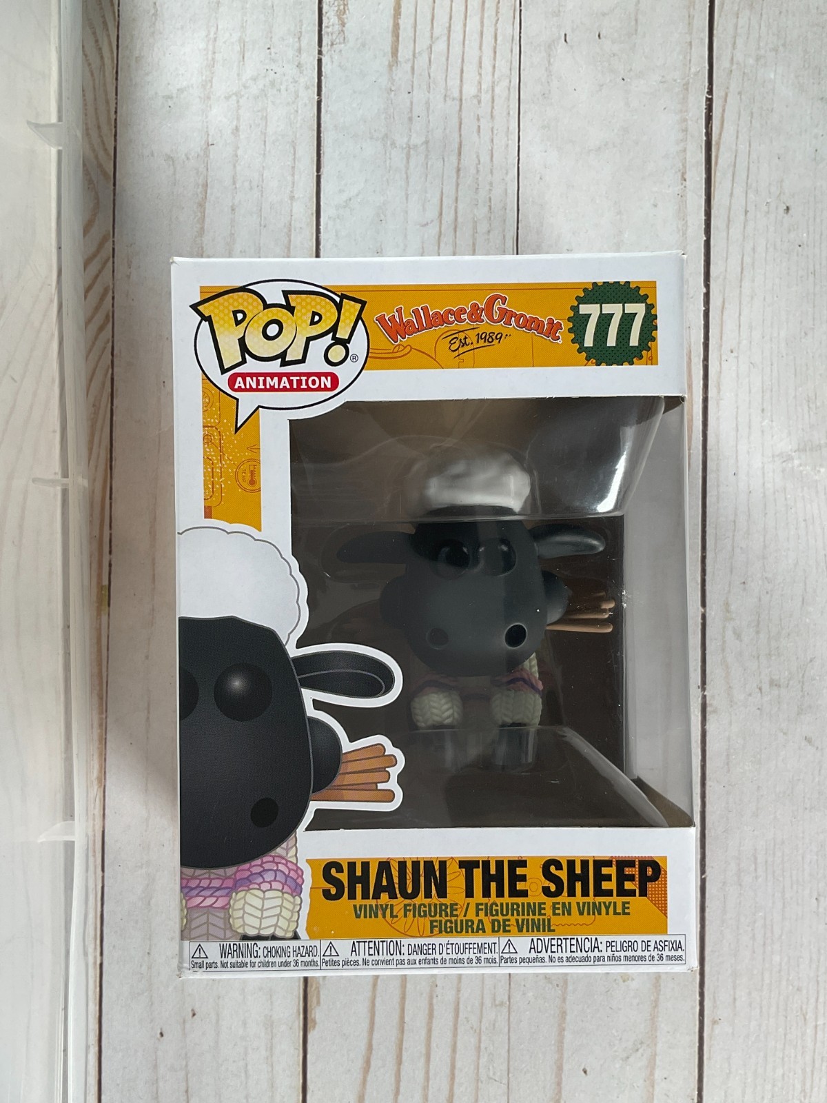 En Oferta Funko Pop! Figura Vinilo Wallace &Amp; Gromit: Shaun La Oveja #777 + Protector #H2