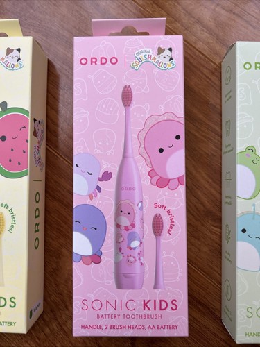 ORDO Sonic Spazzolino a batteria per bambini originale Squishmallows Jazwares NUOVO - Foto 3 di 10