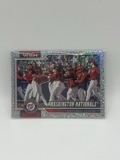 2026 Topps Series 1 Celebration Confetti Washington Nationals #266 Team Card